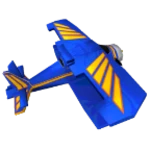 3d fly plane android application logo